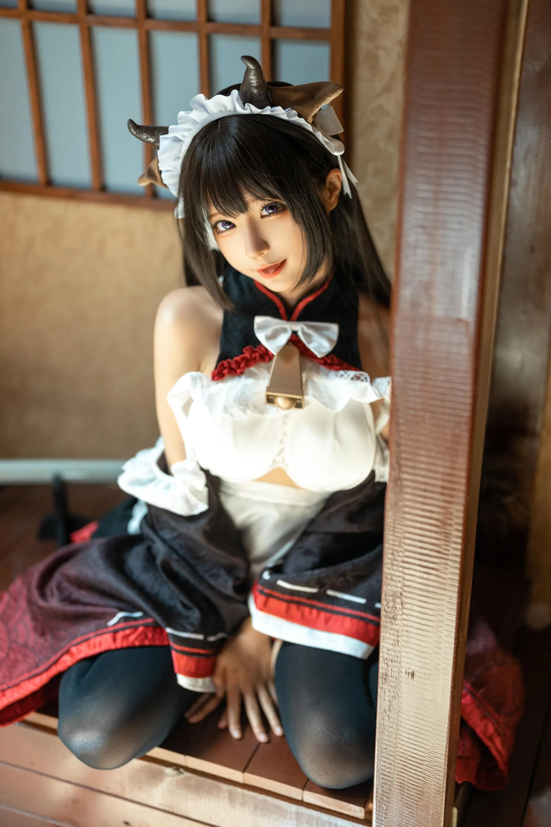 蠢沫沫 – NO.217 牛牛女仆 [16P]插图8